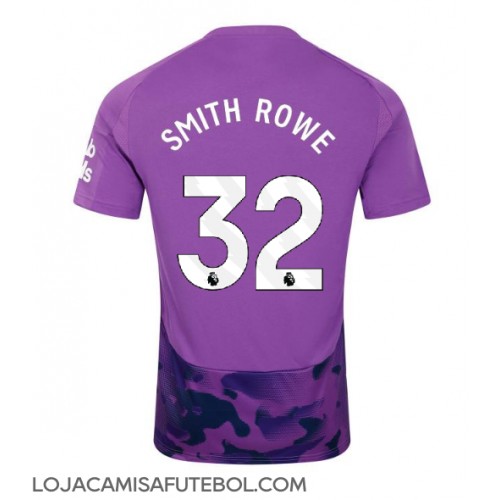 Camisa de Futebol Fulham Emile Smith Rowe #32 Equipamento Alternativo 2024-25 Manga Curta